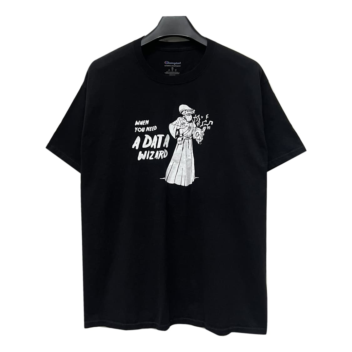 USA 빈티지 챔피온 A DATA WIZARD 반팔티 2XL 상품이미지1