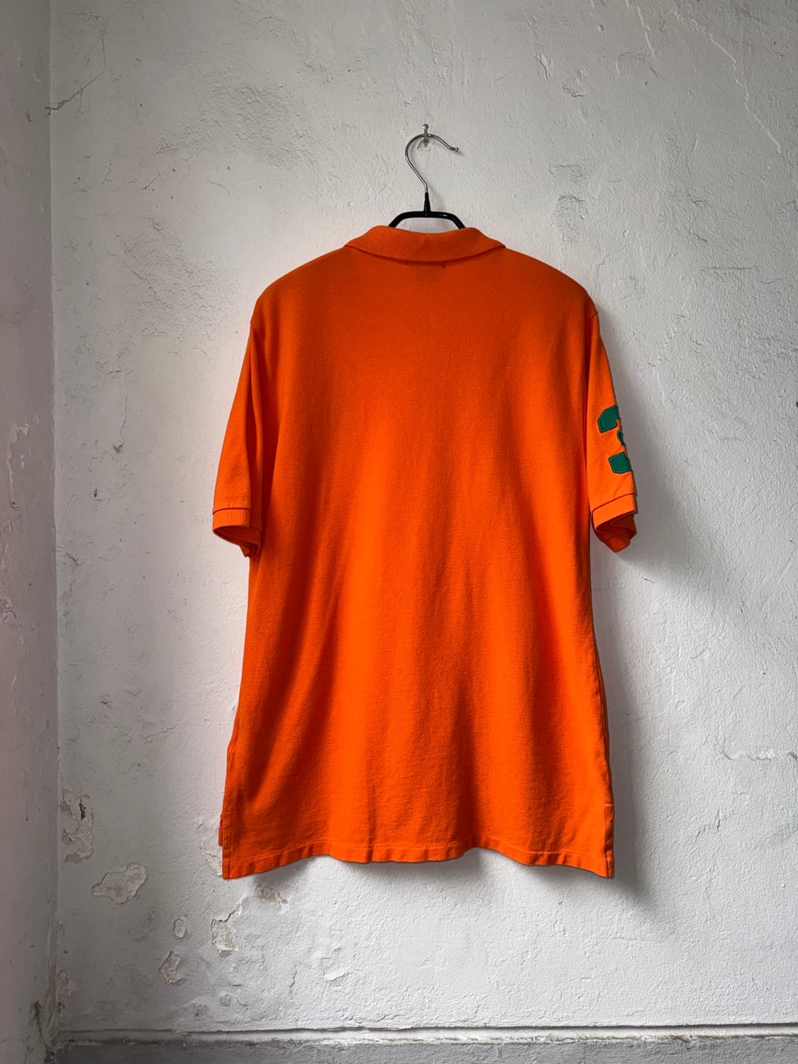 [XL]Polo 폴로 오렌지 빅포니 반팔 카라티 상품이미지7