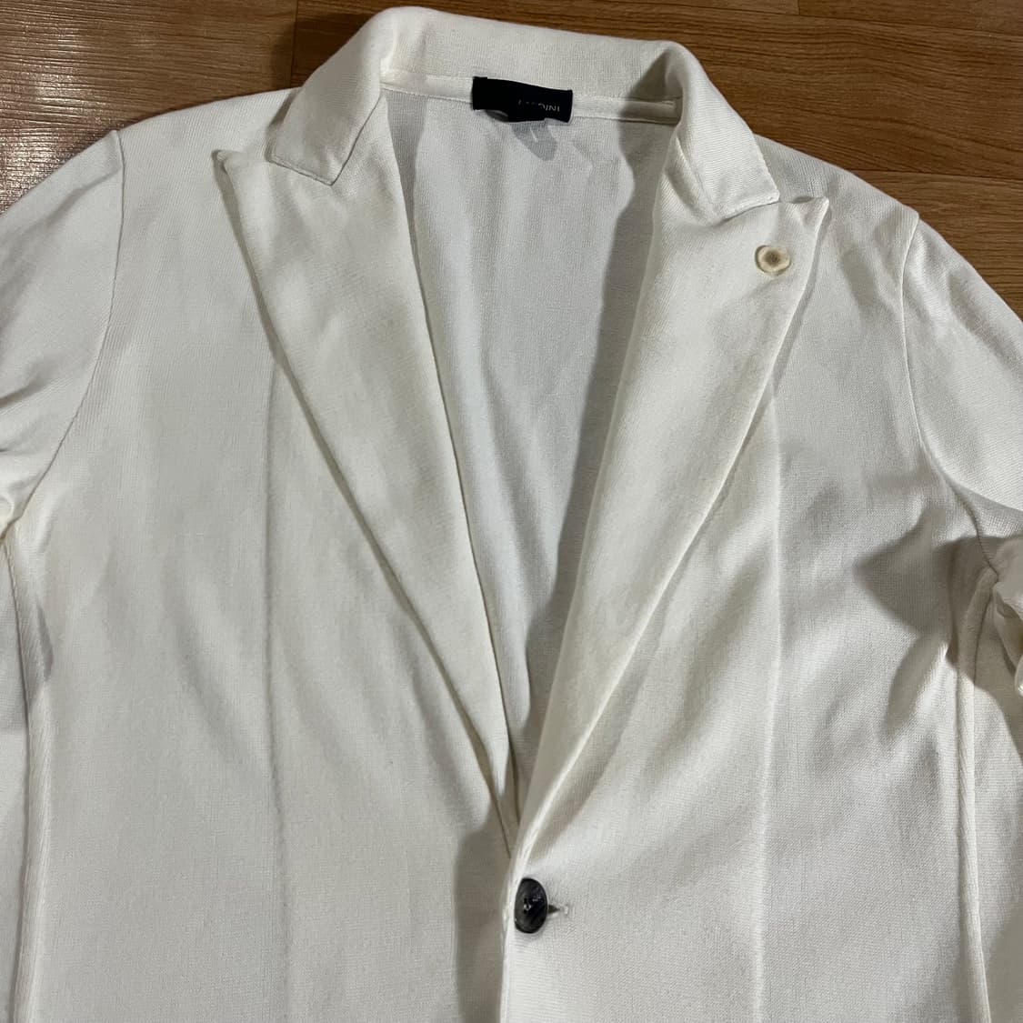 [100] 라르디니 부토니에 니트 스판자켓 상품이미지2