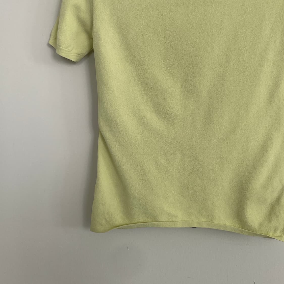 프라다 스포츠 아카이브 40|여성44 비스코스 혼방 반팔 풀집 니트 탑 상품이미지6