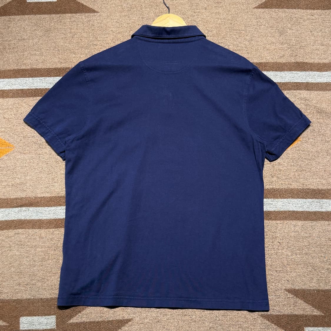 Barbour 바버 반팔 카라티 XL 상품이미지5