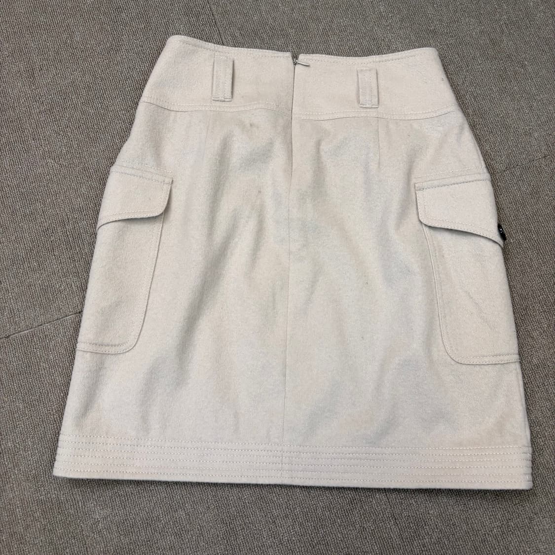 burberry 버버리 울 캐시미어혼방 사이드 포켓 스커트 상품이미지3