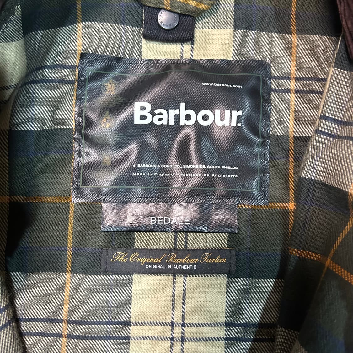 [L] 바버 비데일 왁스코팅 자켓 상품이미지7