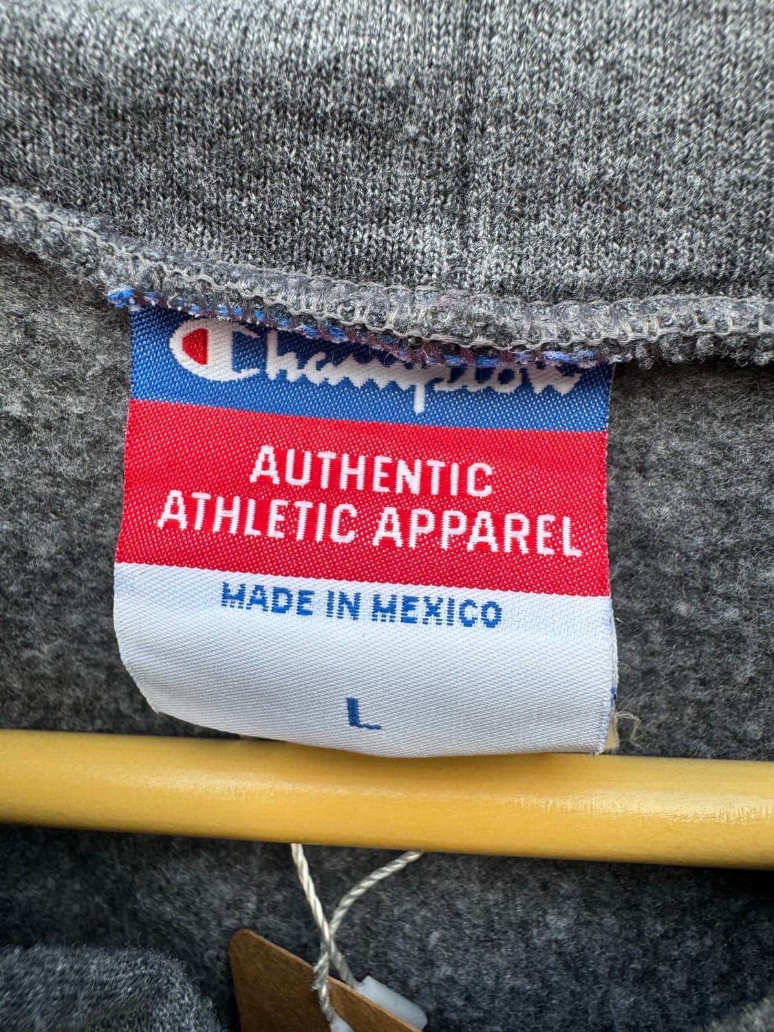 챔피온 빈티지 asu 프린팅 컬리지 대학 후드티 그레이 후드 후디 L 상품이미지4