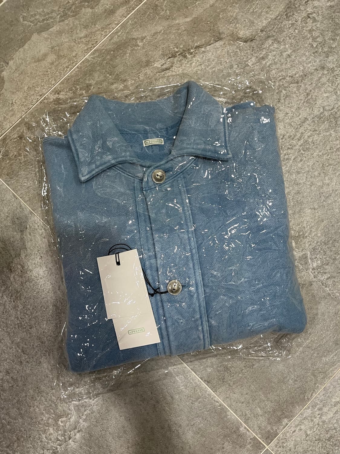 (2) 아프레쎄 25AW 빈티지 스웻 가디건 상품이미지3