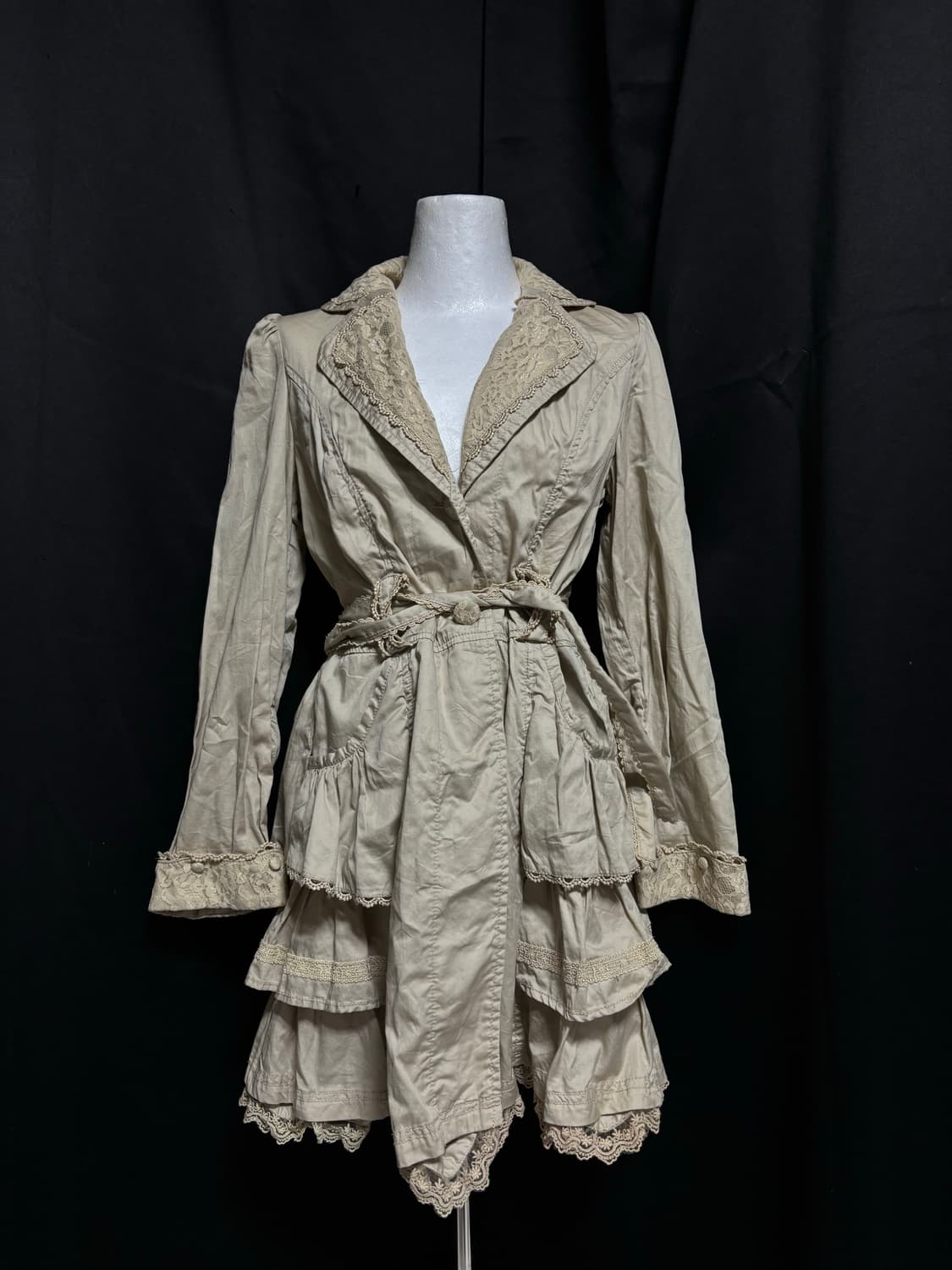 “Axes Femme” Frill Detail Dress 상품이미지8