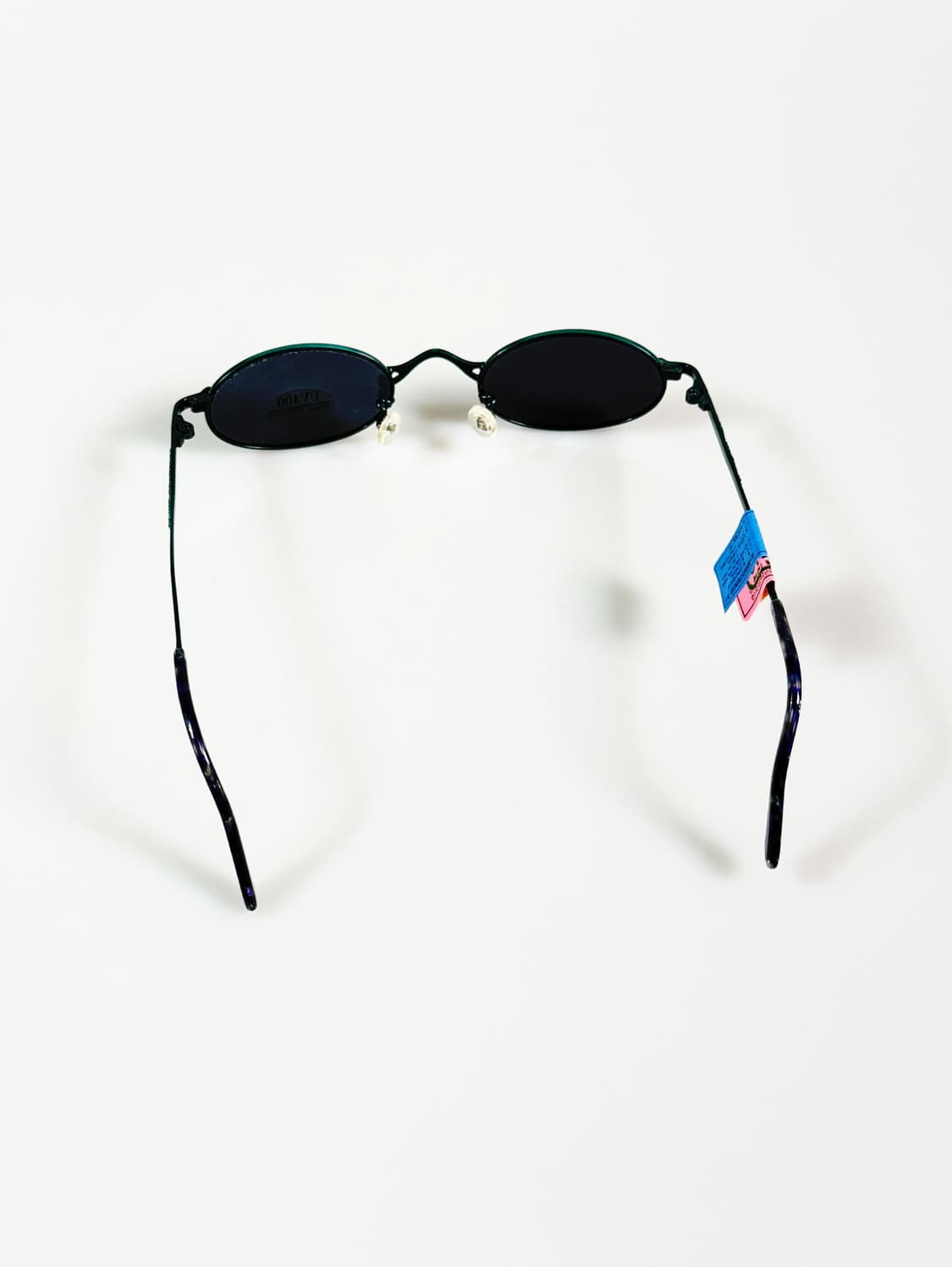 90s CHRISTIAN KEVIN 슬림 오벌 메탈 빈티지 선글라스 상품이미지5