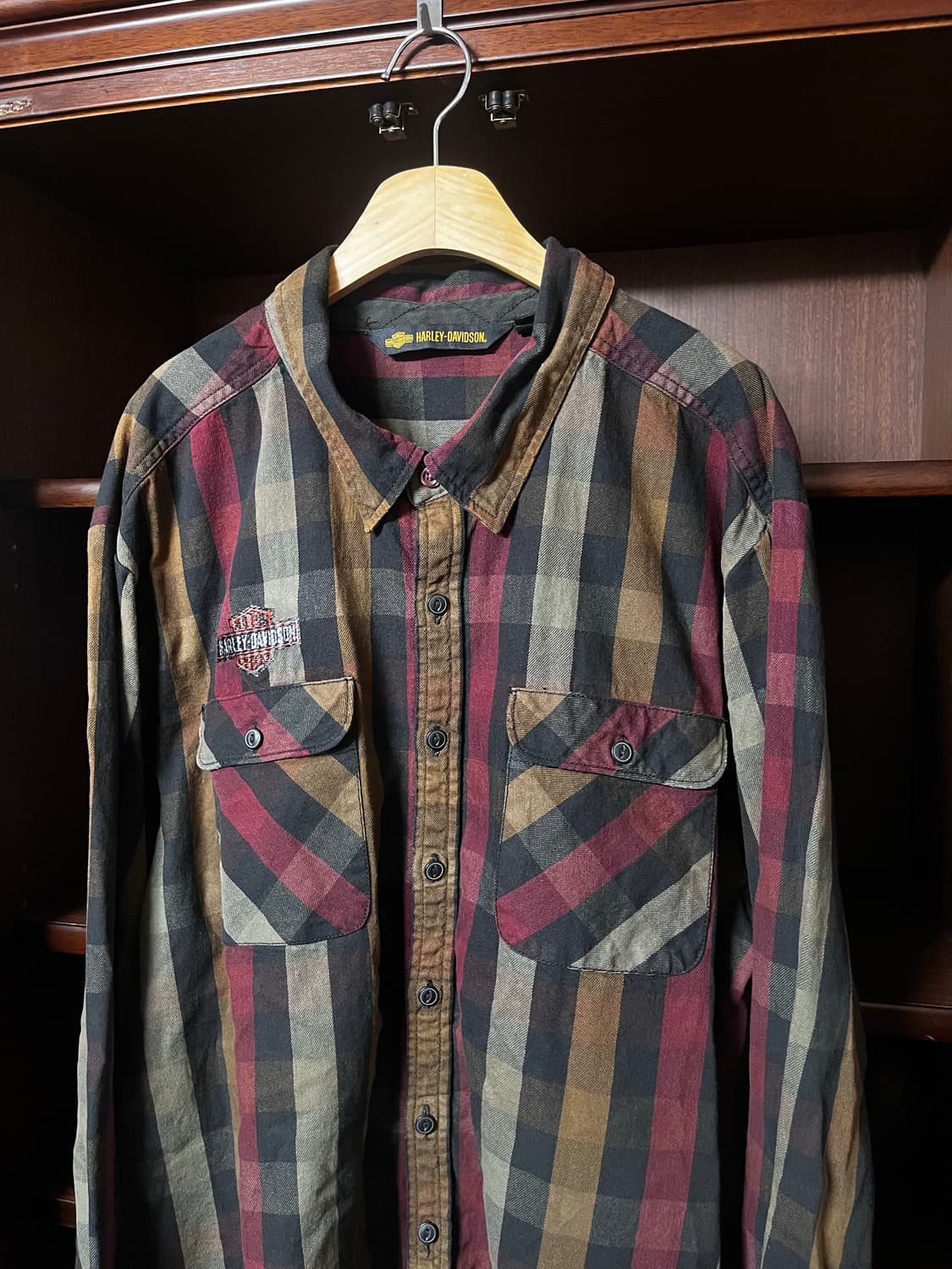 Harley Davidson flannel shirt   상품이미지4