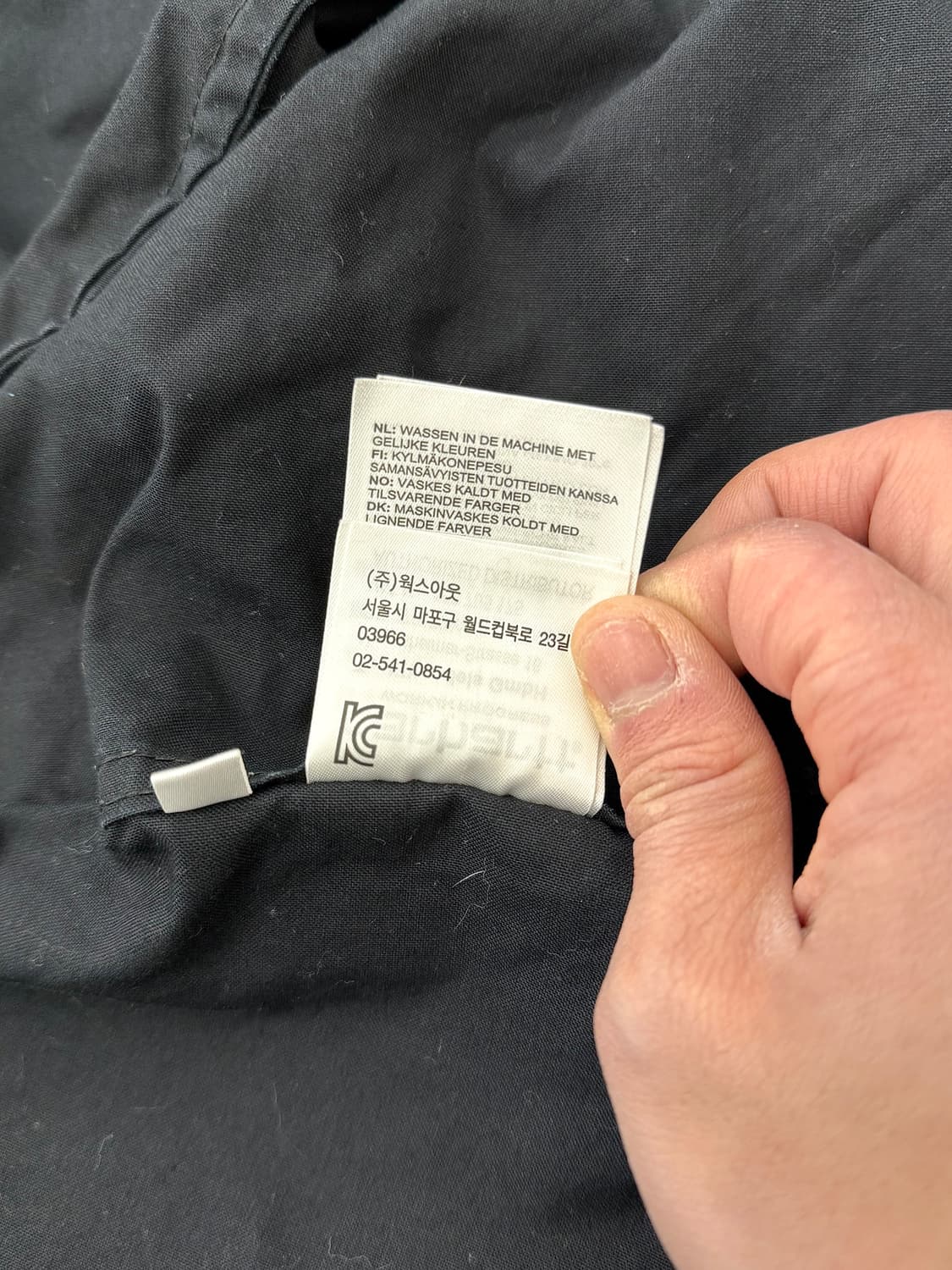 칼하트 wip 블랙 랜더 코튼 셔츠 자켓 상품이미지9