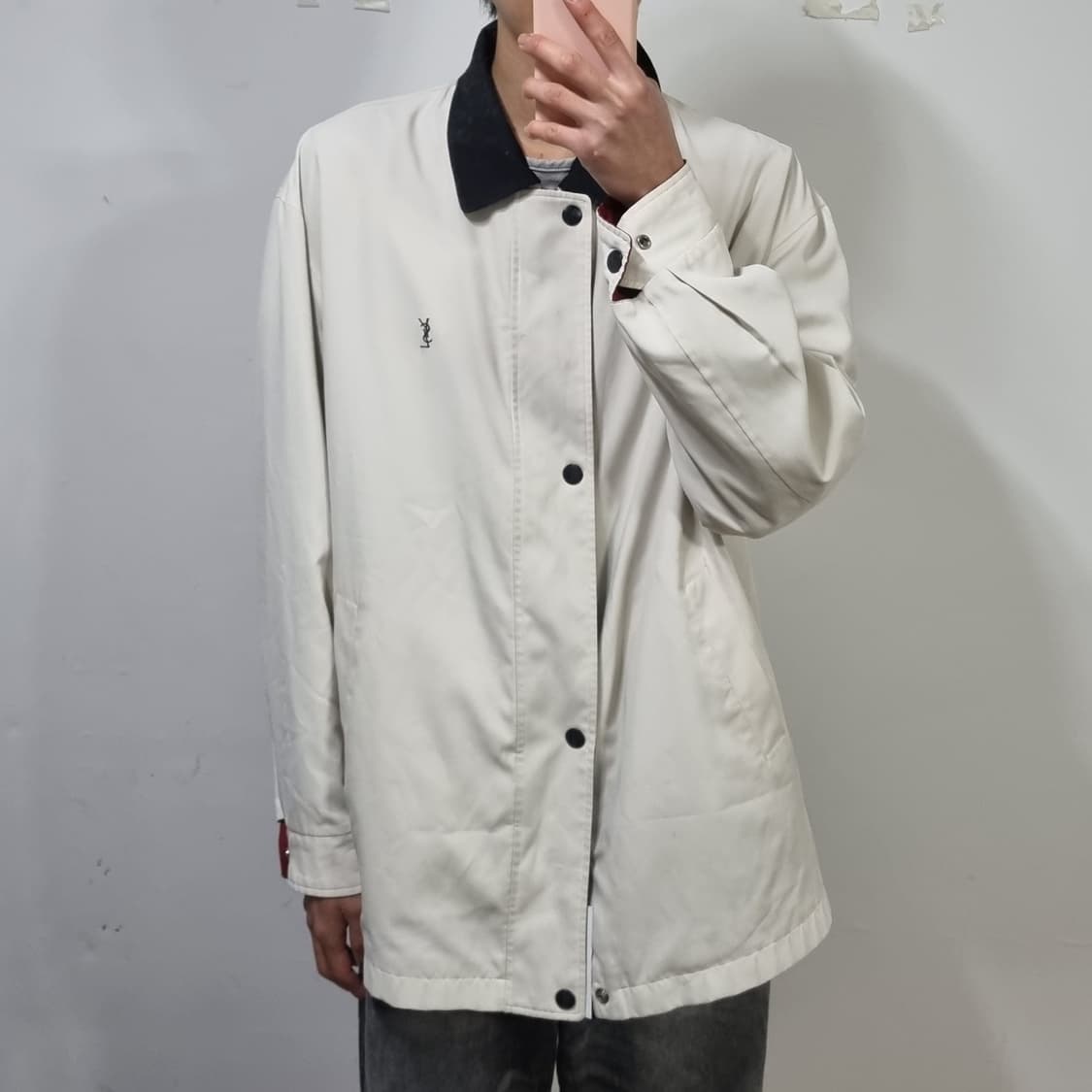 입생로랑 리버시블 자켓  상품이미지3