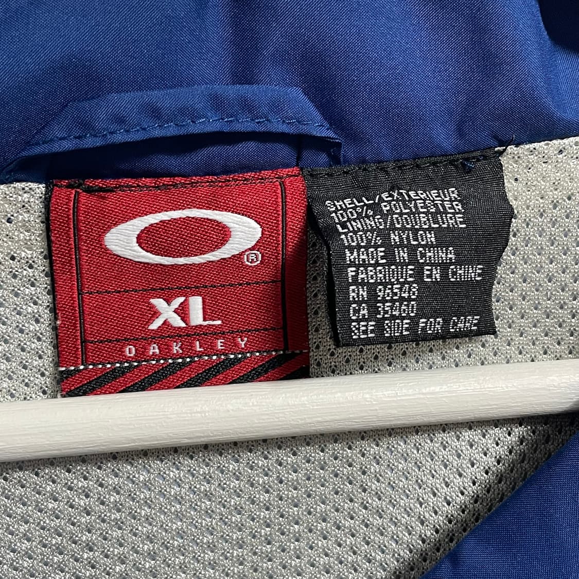 [XL] 오클리 빈티지 지퍼 웜업 바람막이 상품이미지2