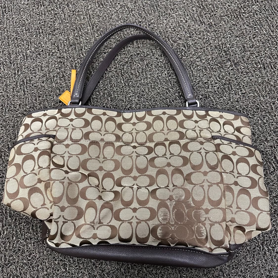 COACH 코치 여성 시그니처 캔버스 토트백 숄더백 상품이미지8