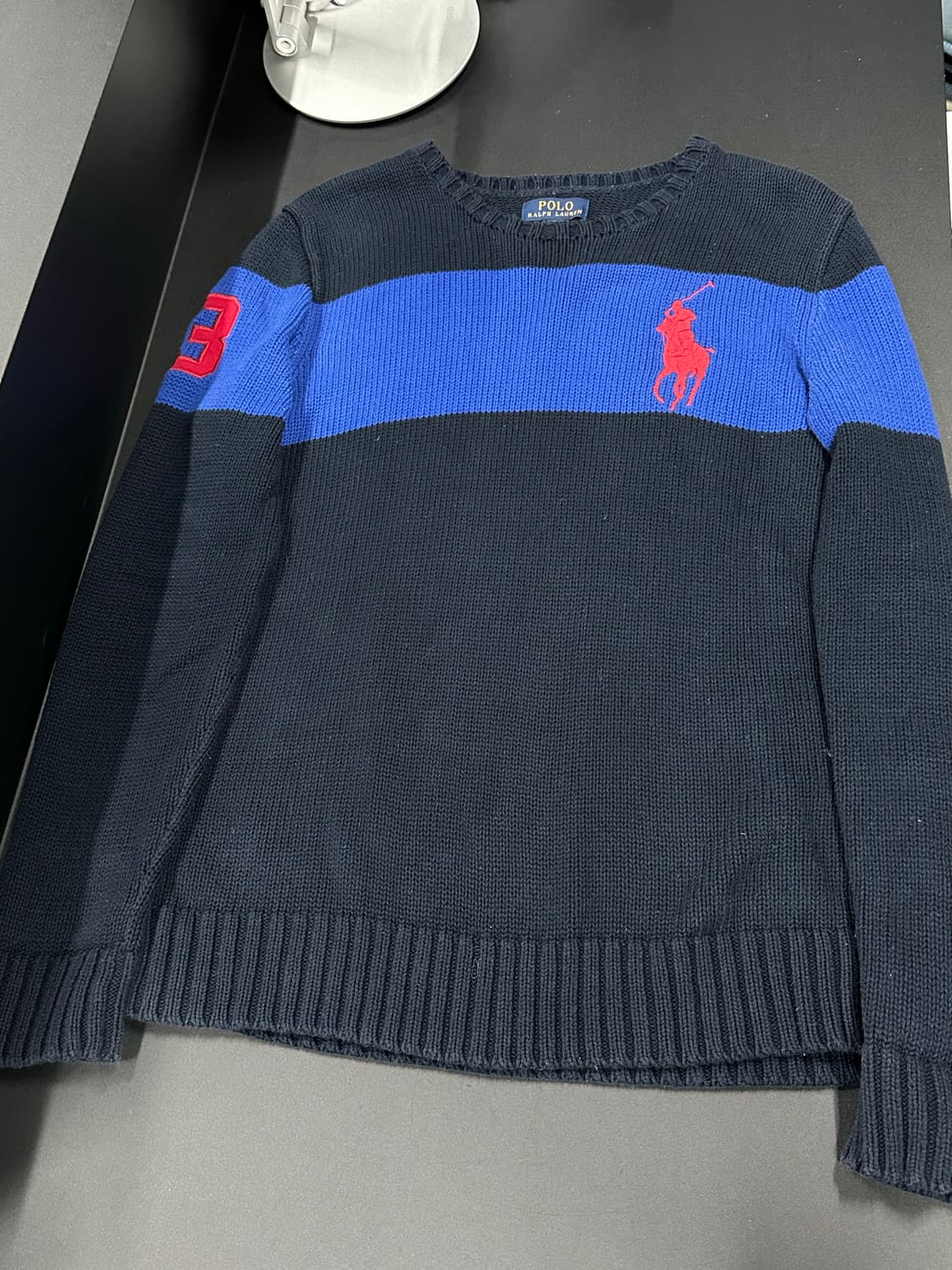 폴로 빅포니 니트 맨투맨 상품이미지4