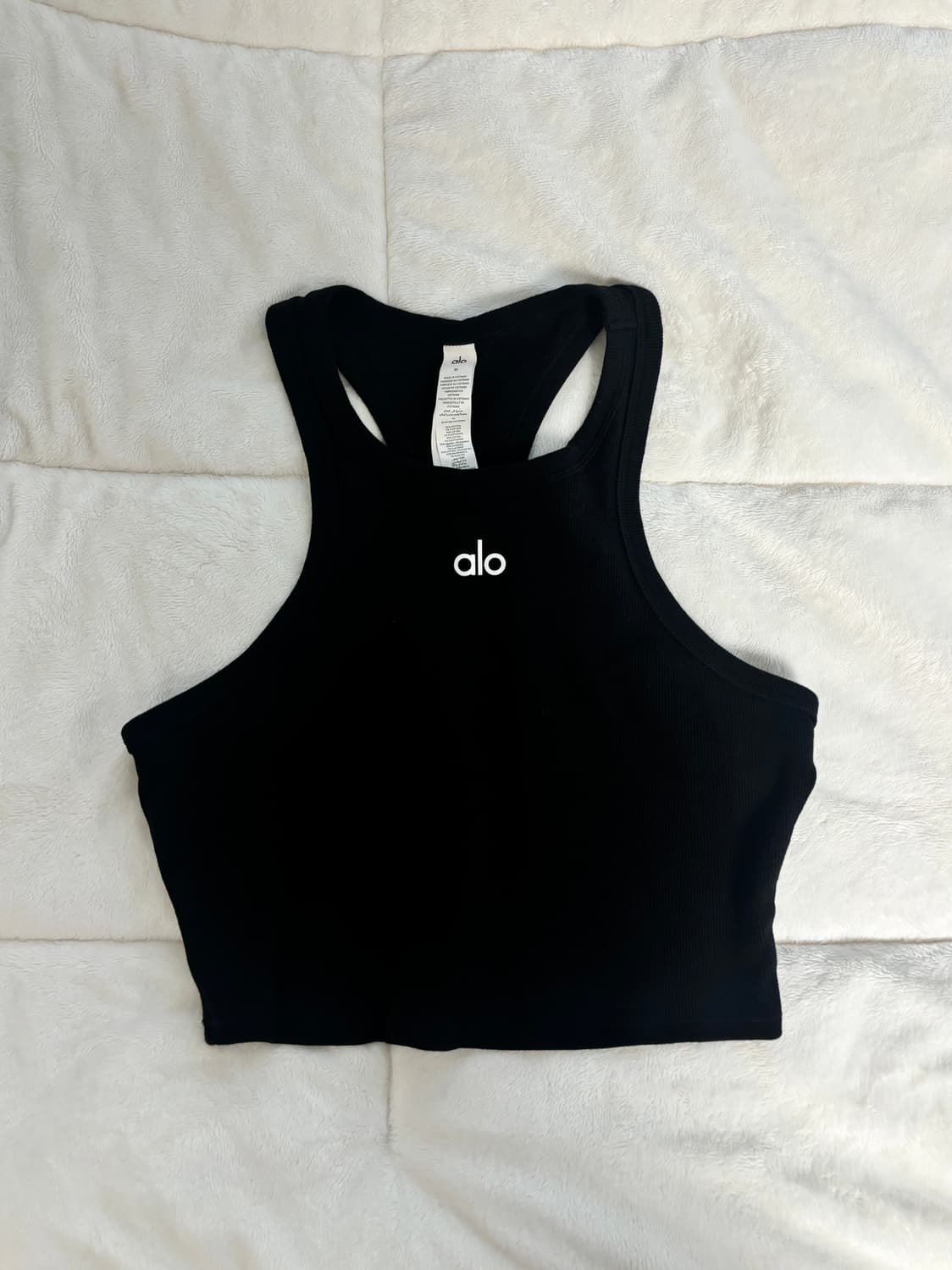 alo 알로 Aspire Tank 블랙 나시 탱크탑 m 상품이미지3