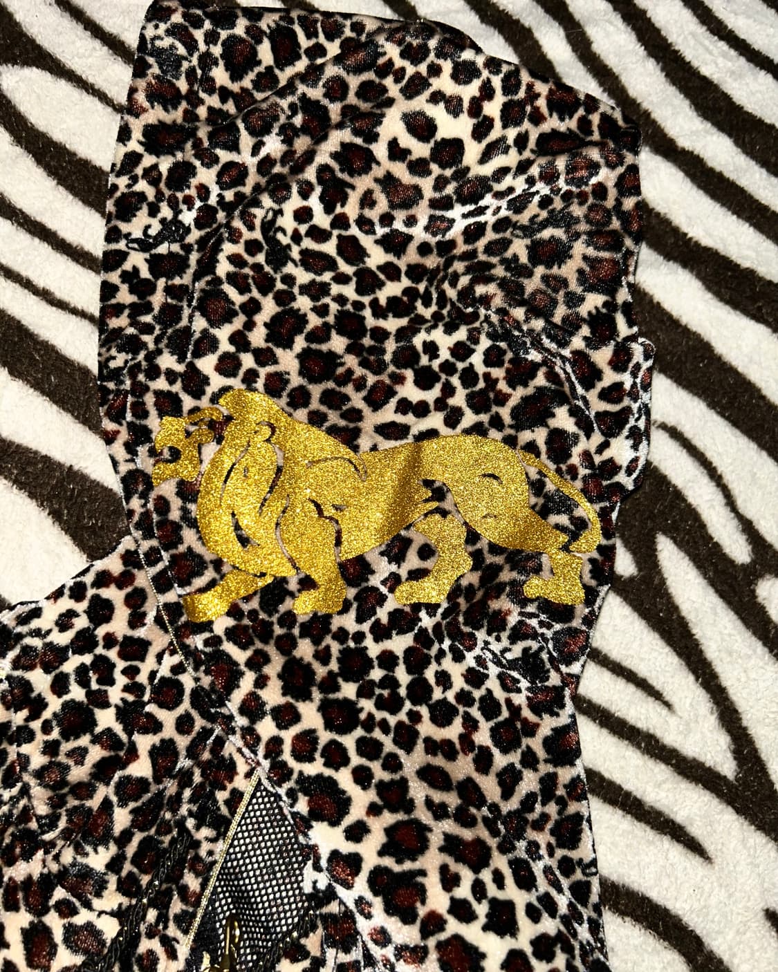 Lonsdale leopard zip-up hoodie 상품이미지8