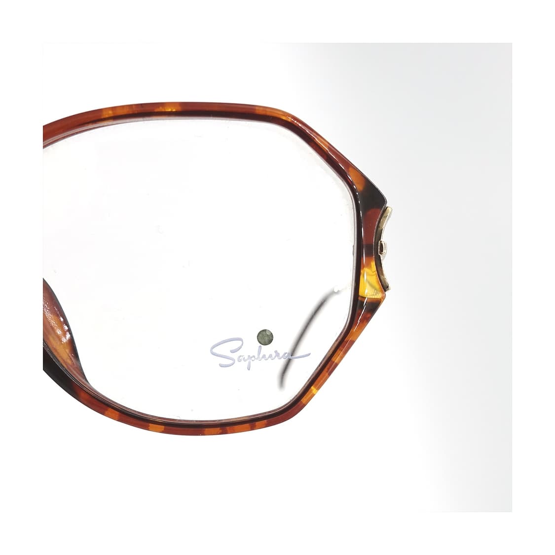 optyl SAPHIRA 호피 빈티지 뿔테 안경 상품이미지4