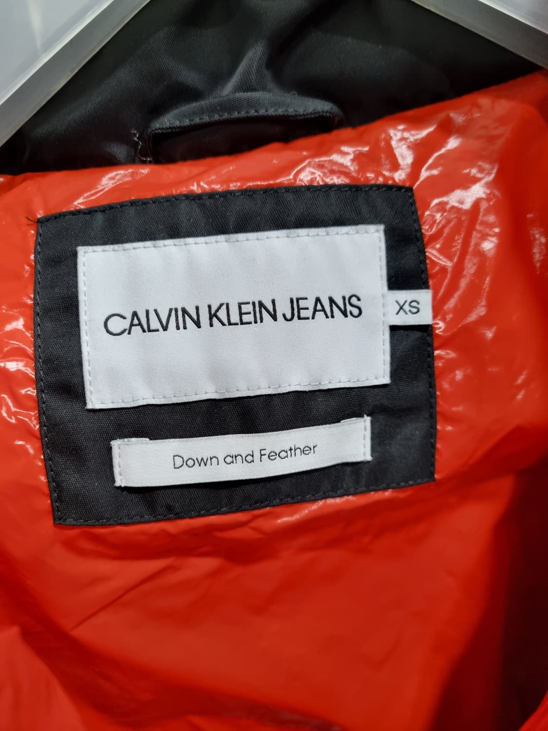 여성 XS 켈빈클라인 오리털 숏패딩 상품이미지5