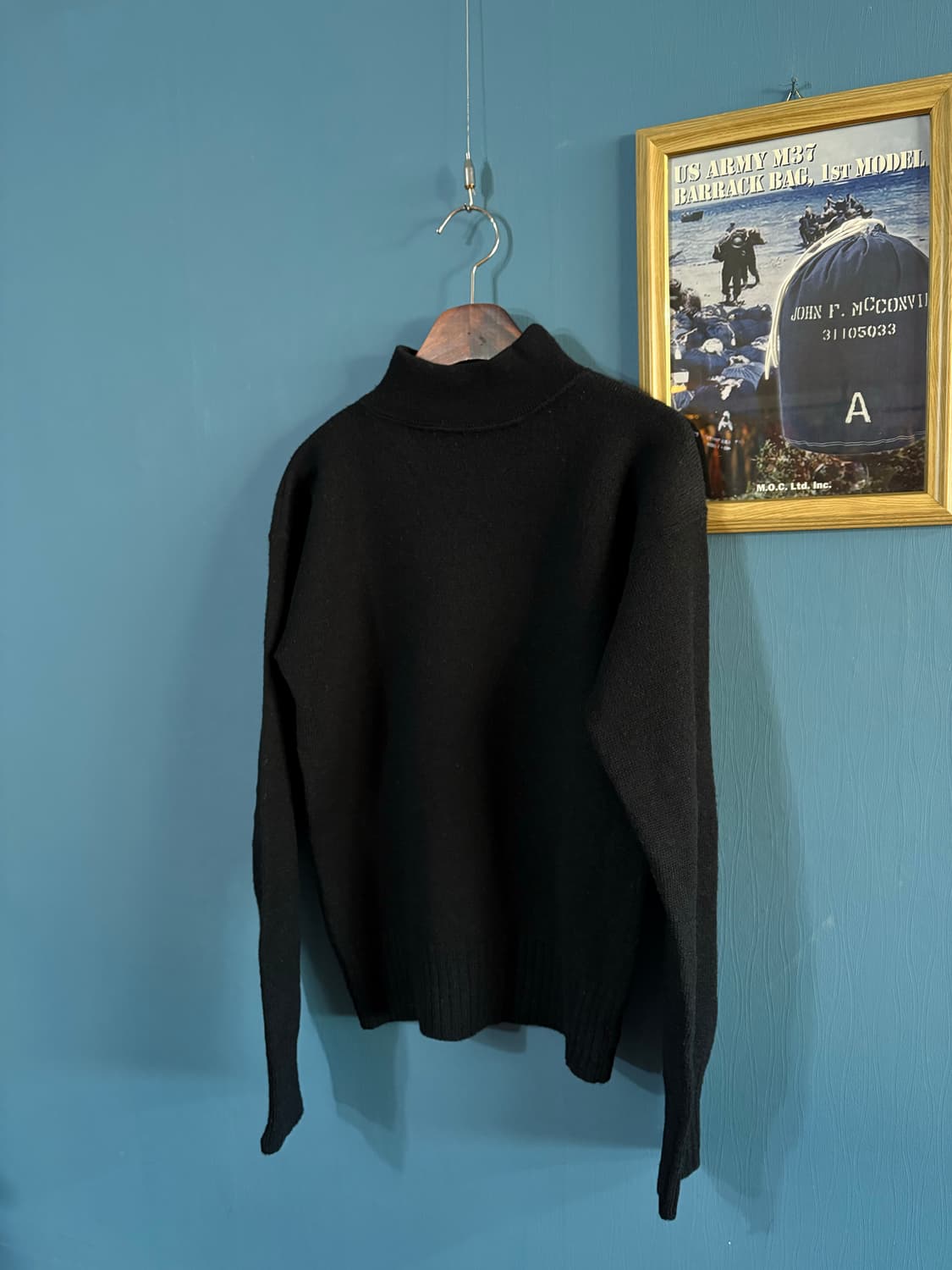 90‘s USN military gob sweater. 상품이미지2