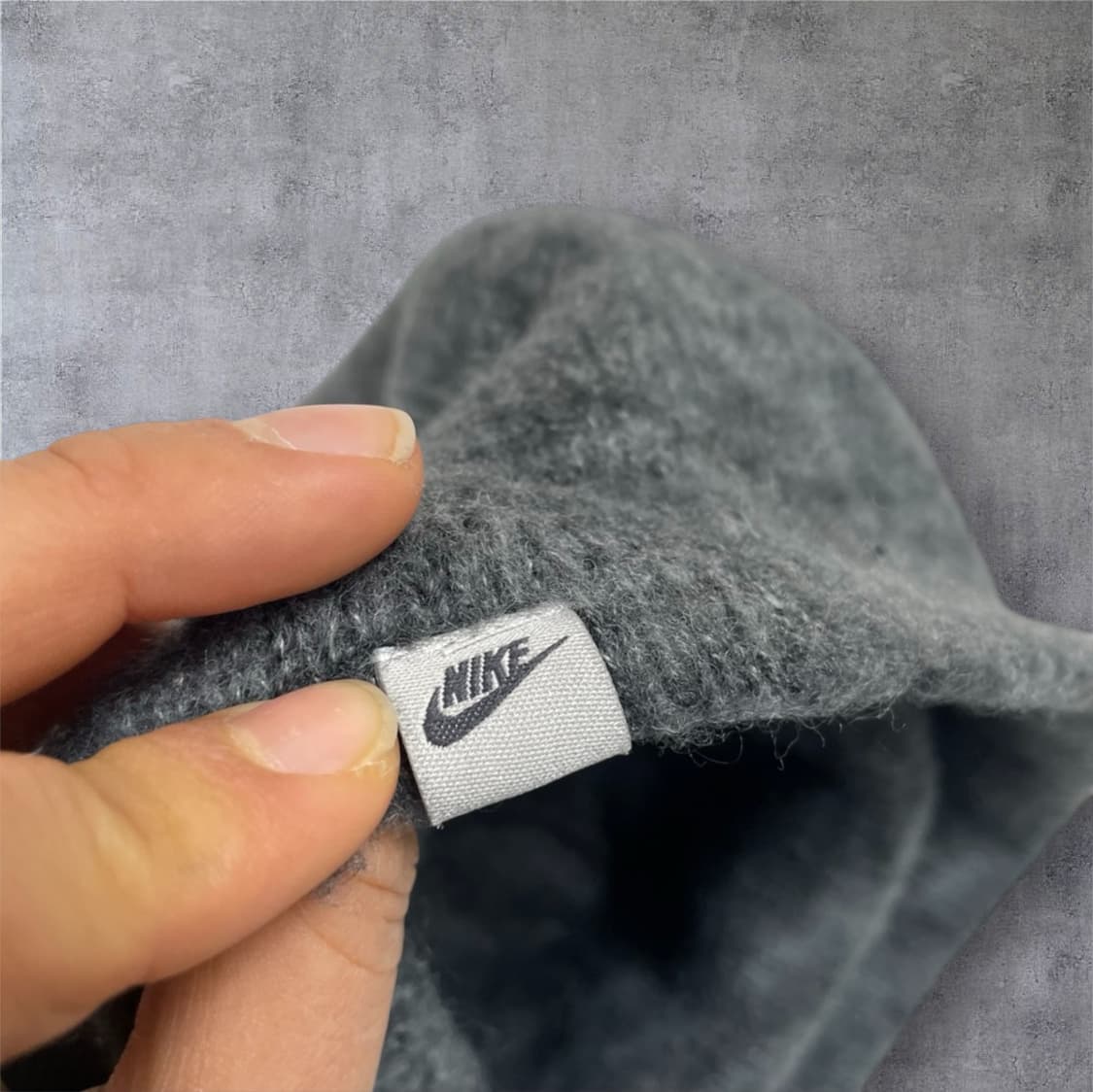 나이키 재팬 Nike 그레이 울 혼방 니트 비니 ONE SIZE 상품이미지3