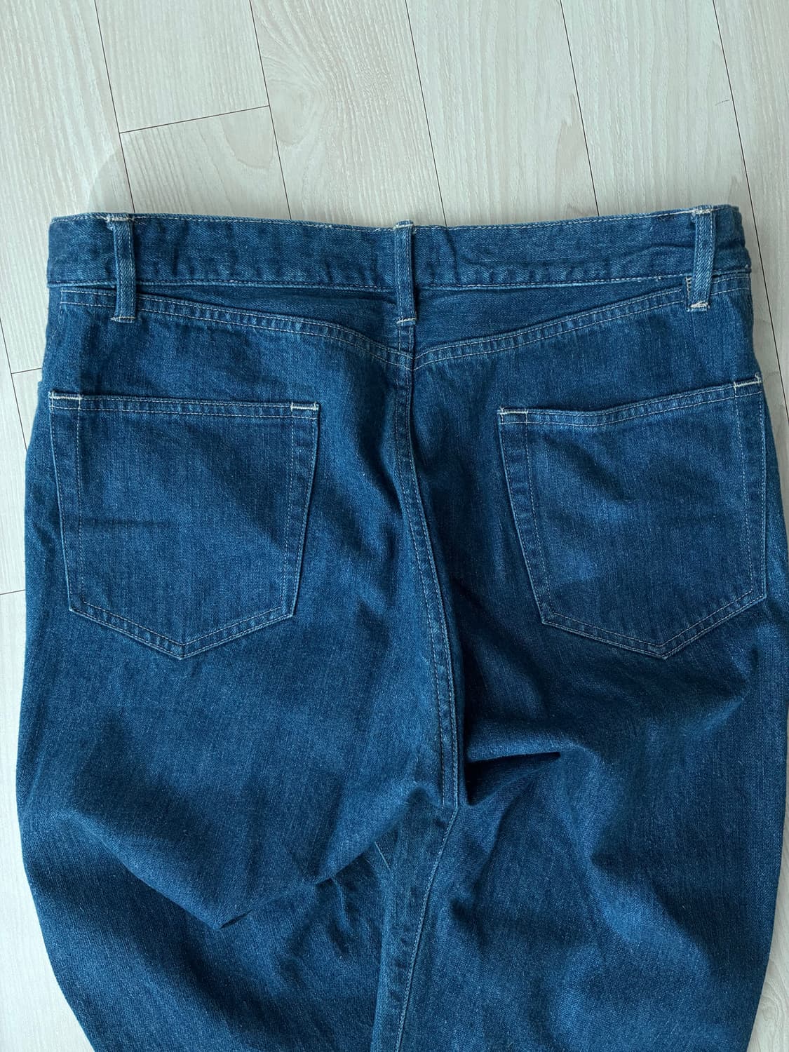 오라리 셀비지 라이트 데님 3사이즈 2벌 일괄 판매 상품이미지10