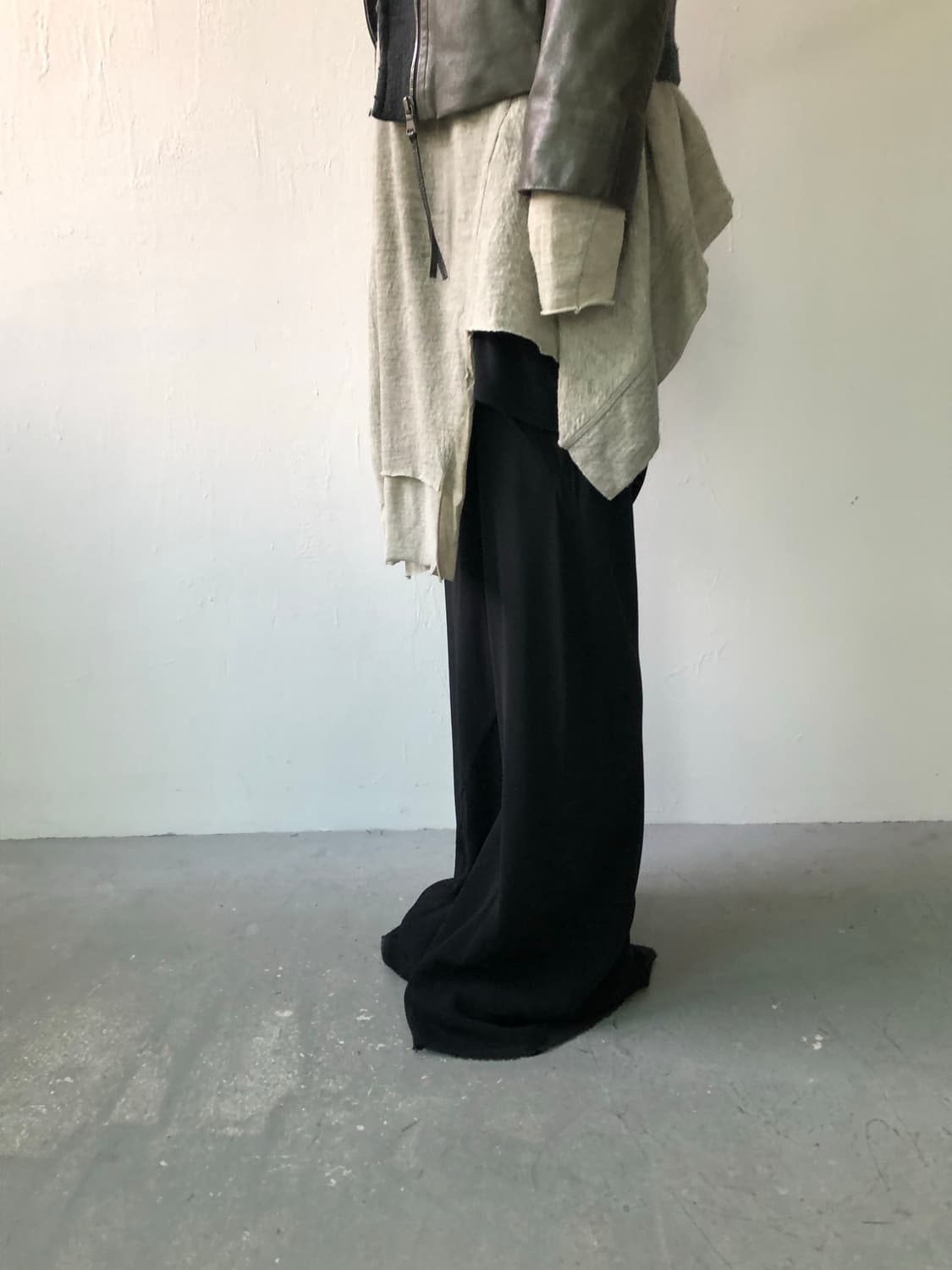 릭오웬스 07AW ‘Exploder‘ 와이드 트라우저  상품이미지1