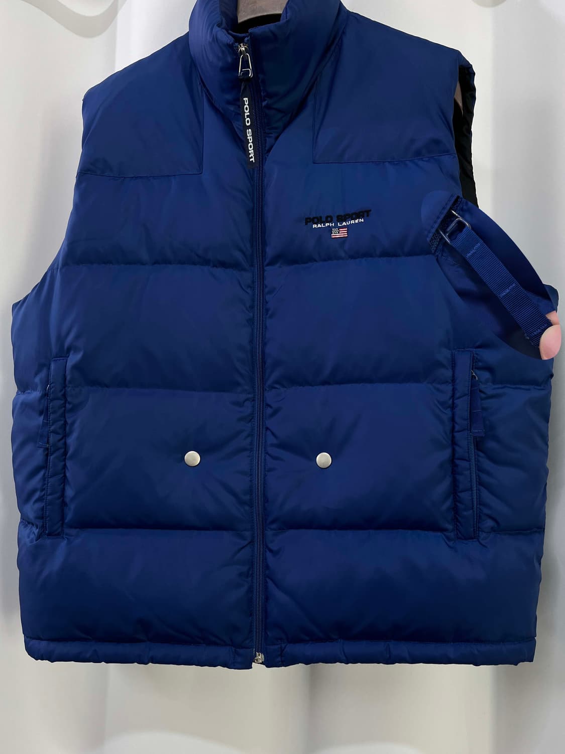 폴로 스포츠 로얄블루 콜드웨더 다운 베스트 자켓 상품이미지5