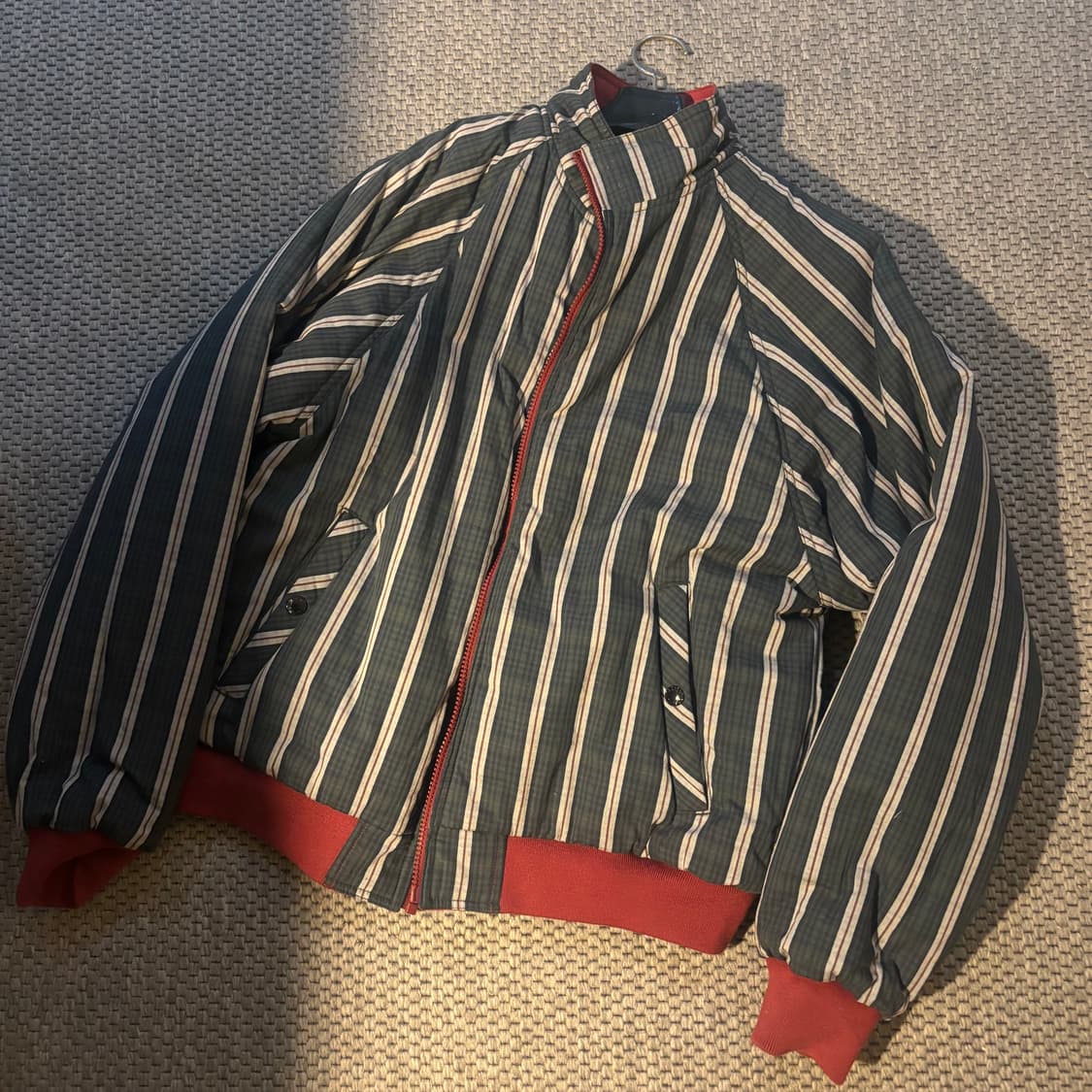 헤리티지플로스 S&C 봄버 자켓 마룬 S 사이즈 상품이미지8