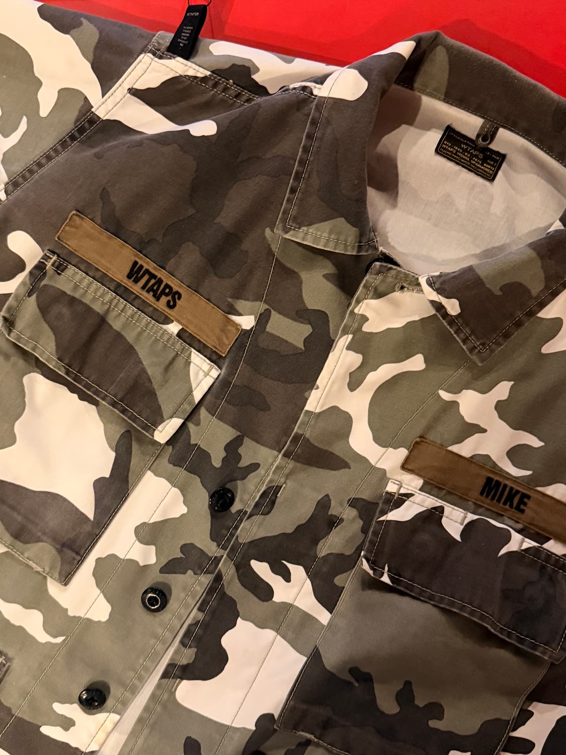 WTAPS 더블탭스 카모셔츠 상품이미지3