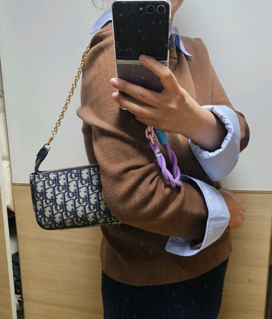 디올 오블리크 패턴 백 상품이미지2