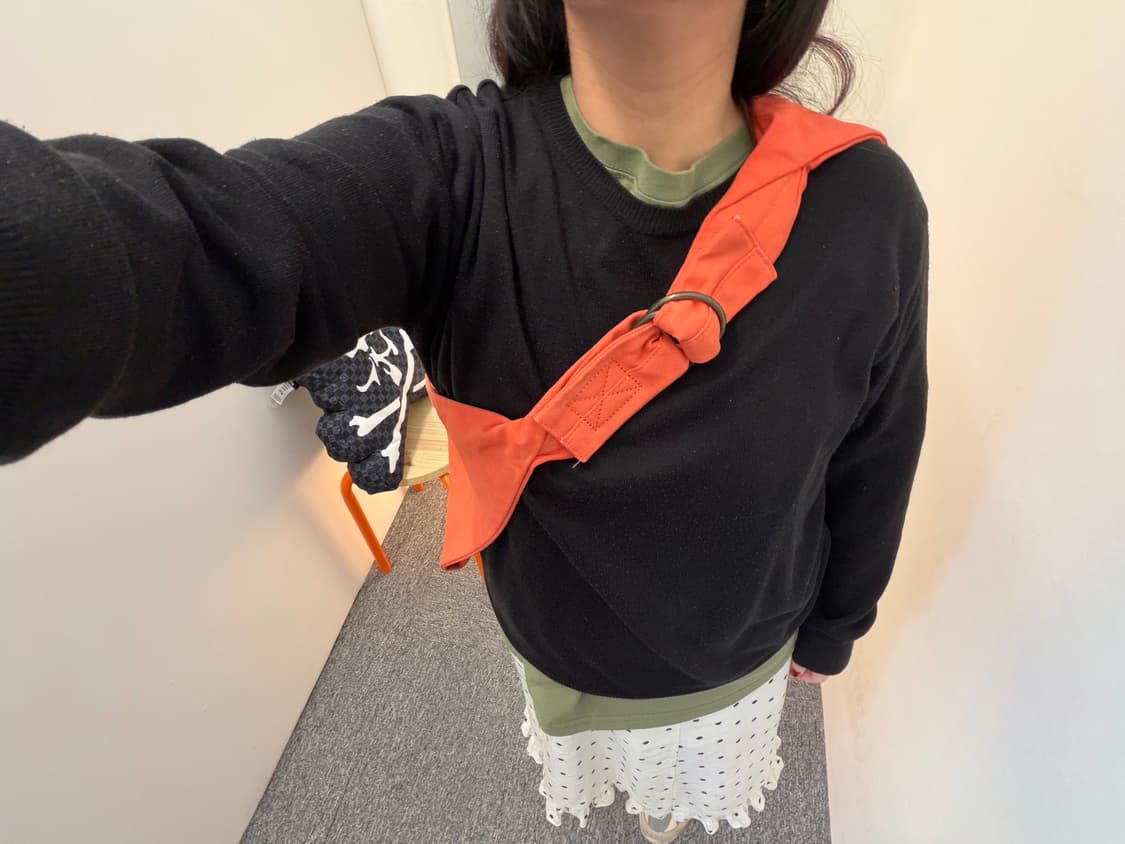 Kapital 캐피탈 스너피킨백 오렌지 상품이미지8