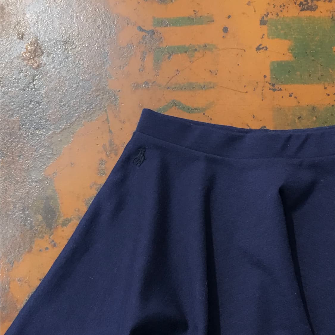 폴로랄프로렌 키즈 네이비 플레어 스커트 허리 22 상품이미지3