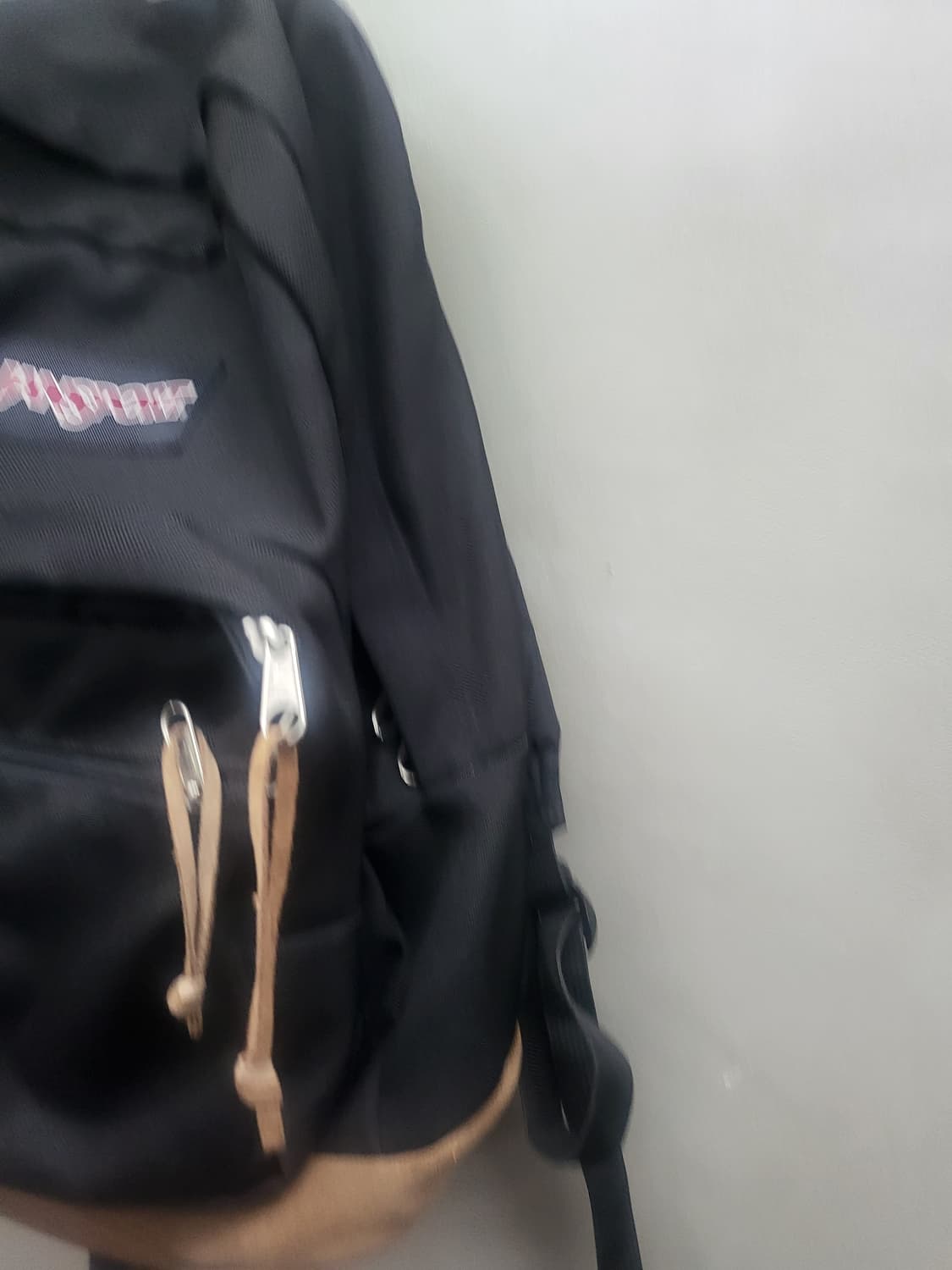 잔스포츠 검정색 백팩 가방 상품이미지2