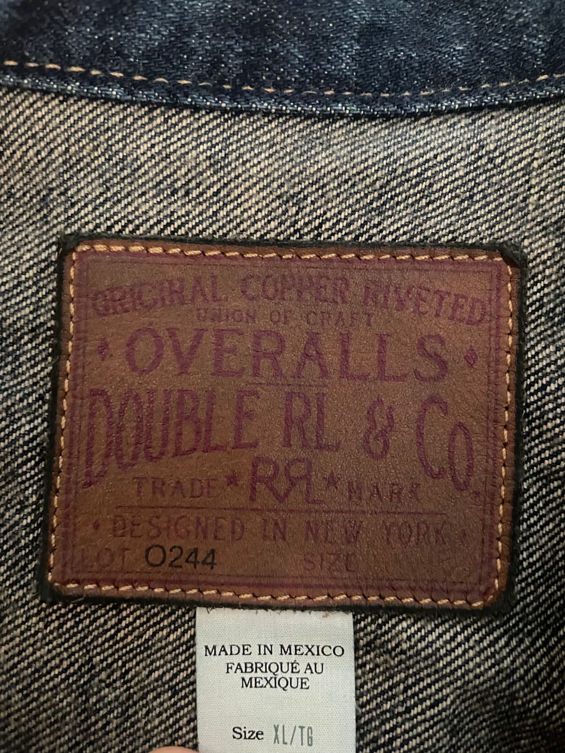 rrl 더블알엘 웨스트뷰 트러커 자켓 xl 상품이미지2