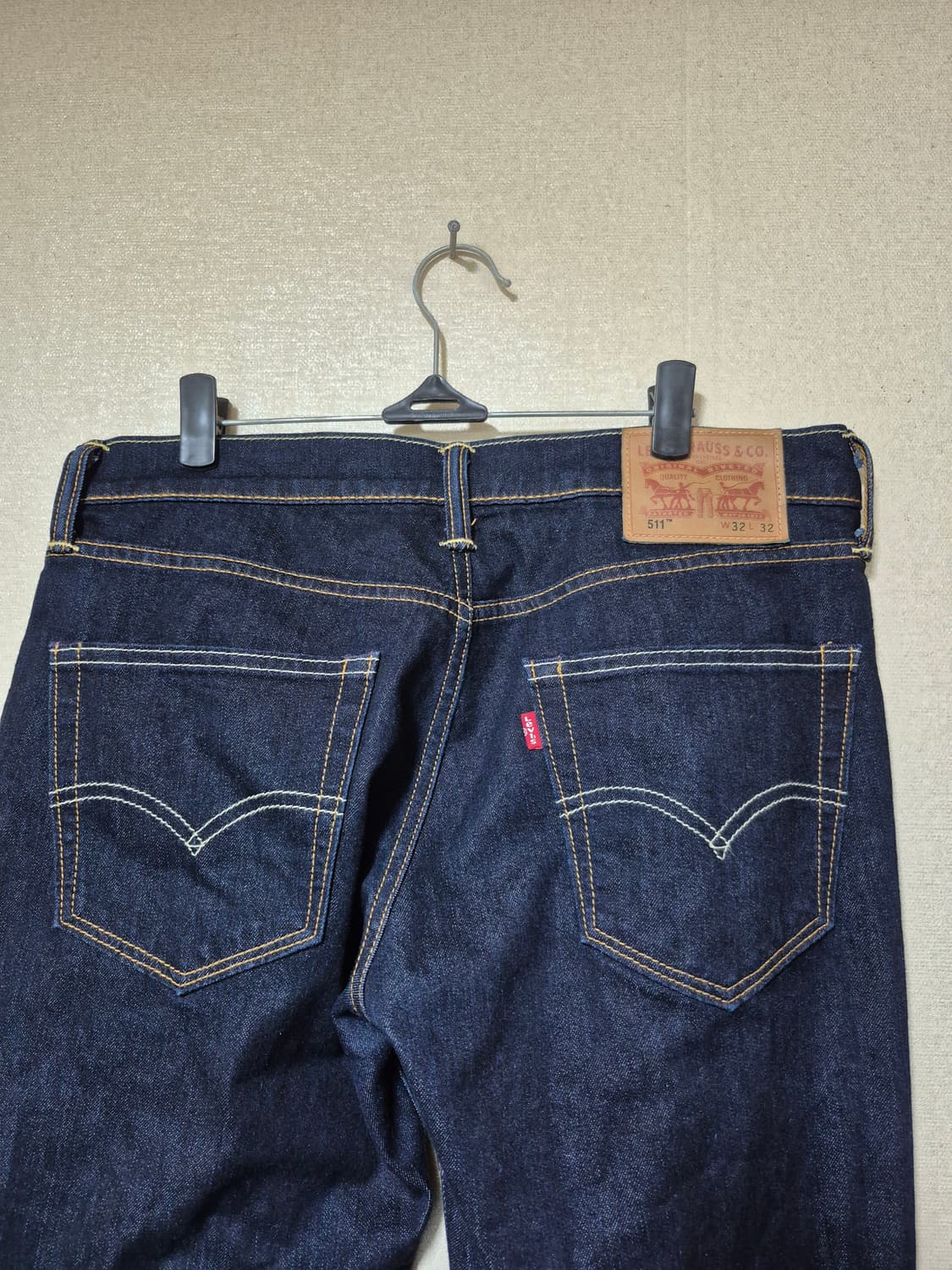 리바이스 511 슬림 진청 데님 상품이미지4