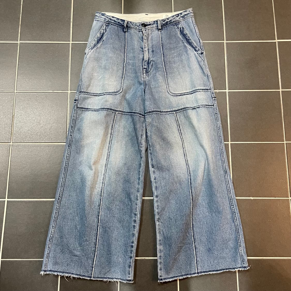 Cepo 체포 디테일 와이드 팬츠 상품이미지2