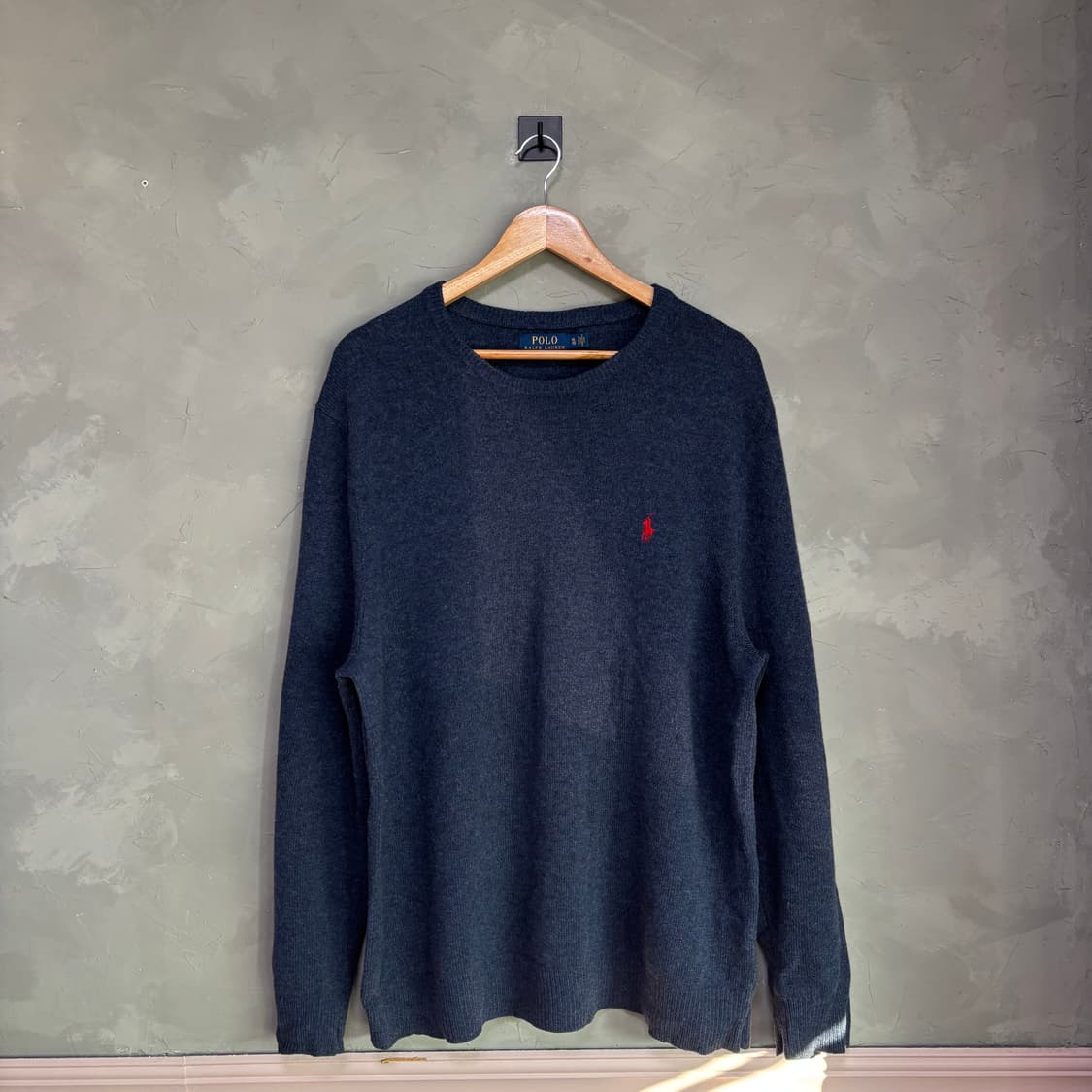 폴로 랄프로렌 램스울 니트 네이비 블루 상품이미지1