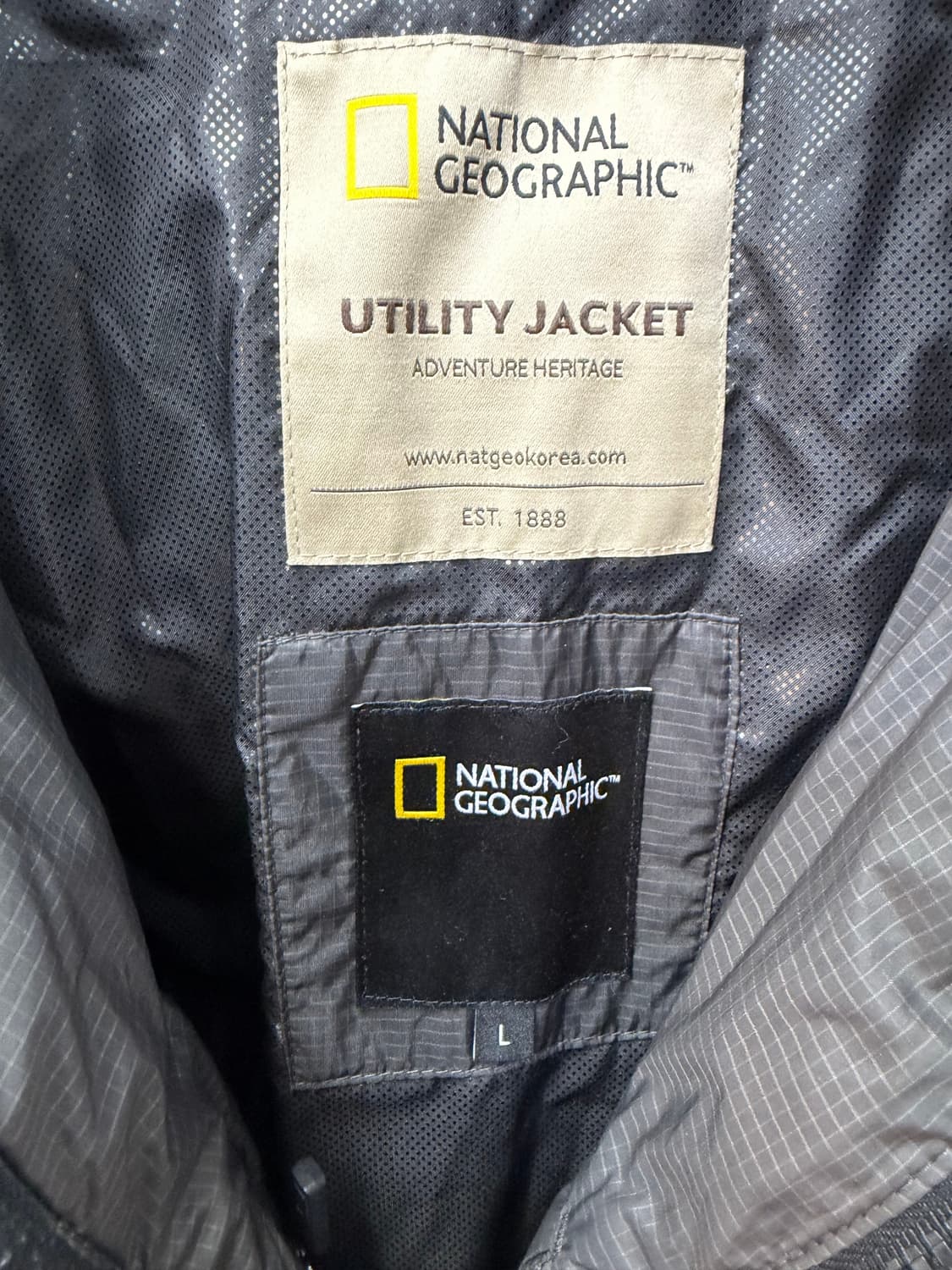 정품) 내셔널지오그래픽 남성패딩 L 상품이미지7