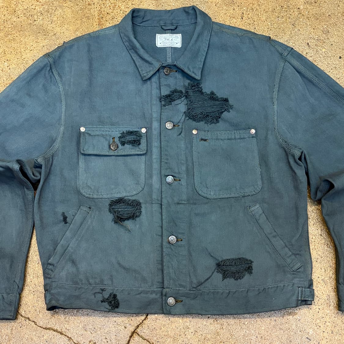 00s 미국 빈티지 폴로랄프로렌 헤링본 스윙자켓 스윙탑 상품이미지2