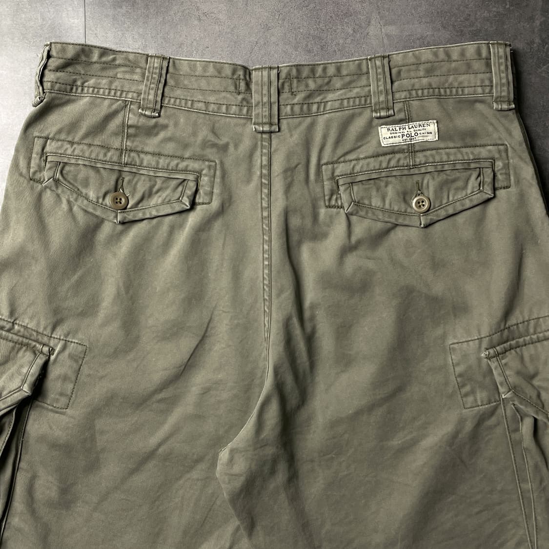 RALPH LAUREN 랄프로렌 카키 카고 하프팬츠 A01225 상품이미지7