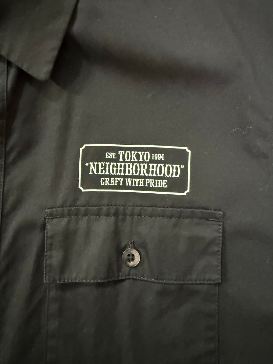 Neighborhood 네이버후드 블랙 셔츠 상품이미지2