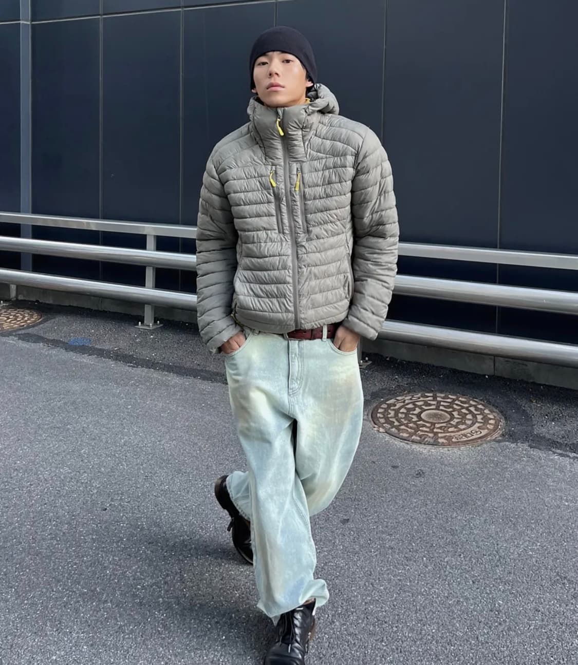 르아르 에센셜 후디드 라이트 패딩 자켓 상품이미지2