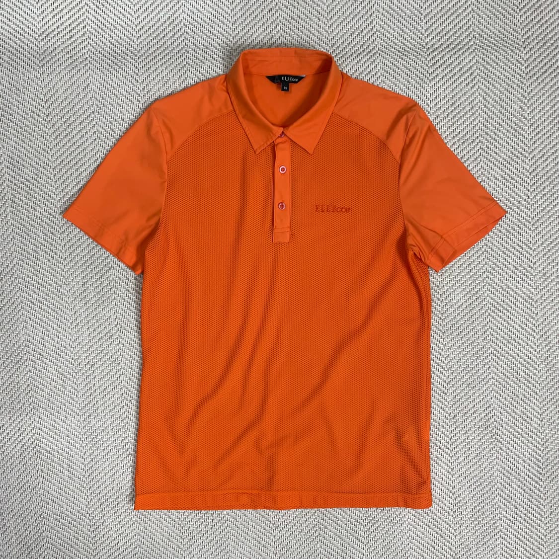 엘르 골프 오렌지 반팔 카라티 95 상품이미지1