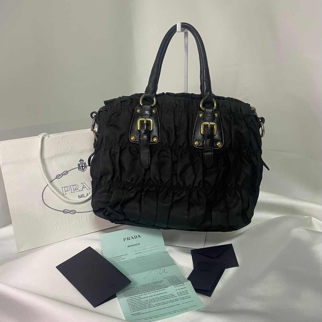 프라다 고프레 숄더백 토트백 prada 상품이미지2