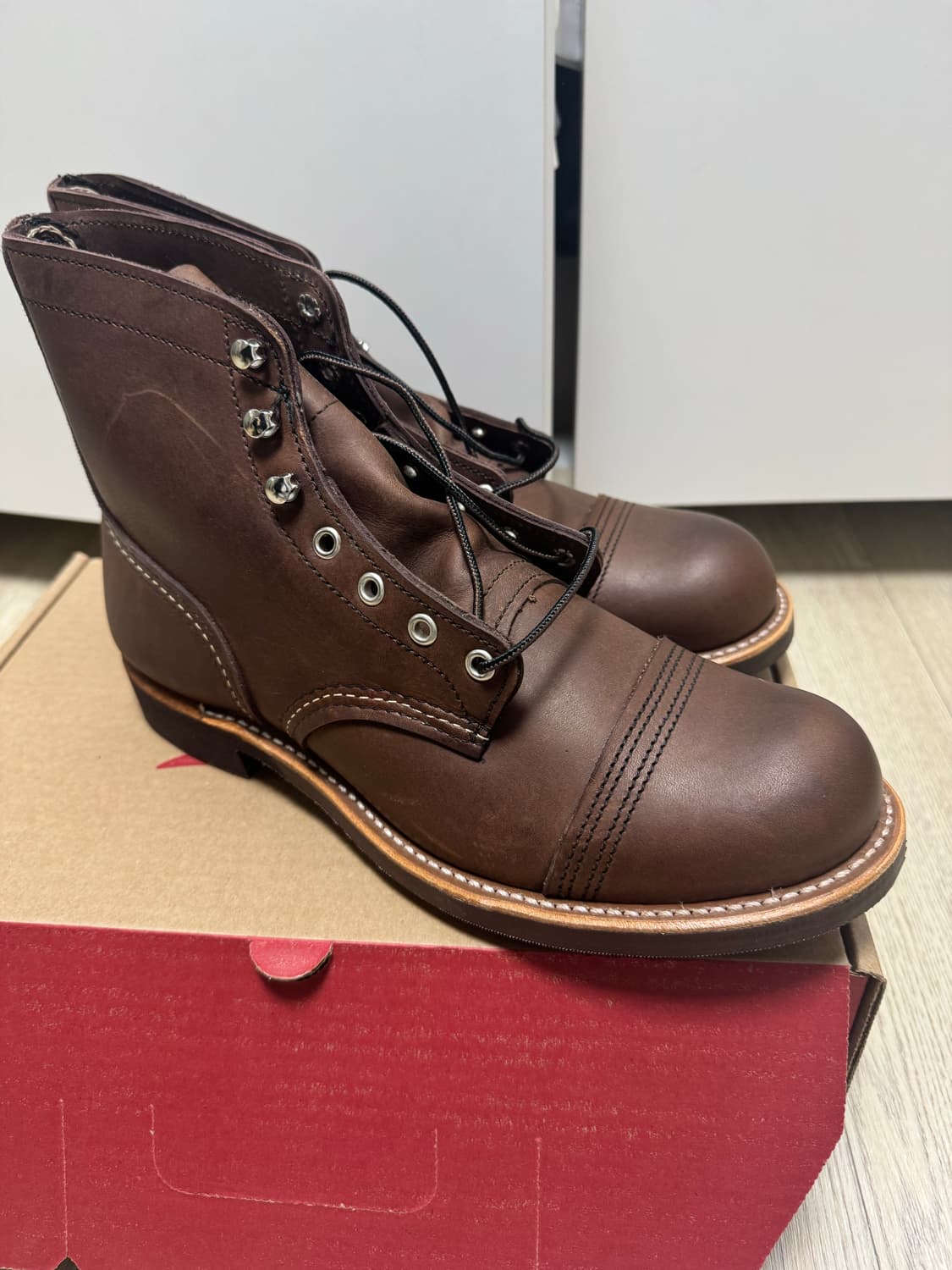 레드윙 아이언레인저 8111 앰버하니스 265(8.5D) 새상품 상품이미지2