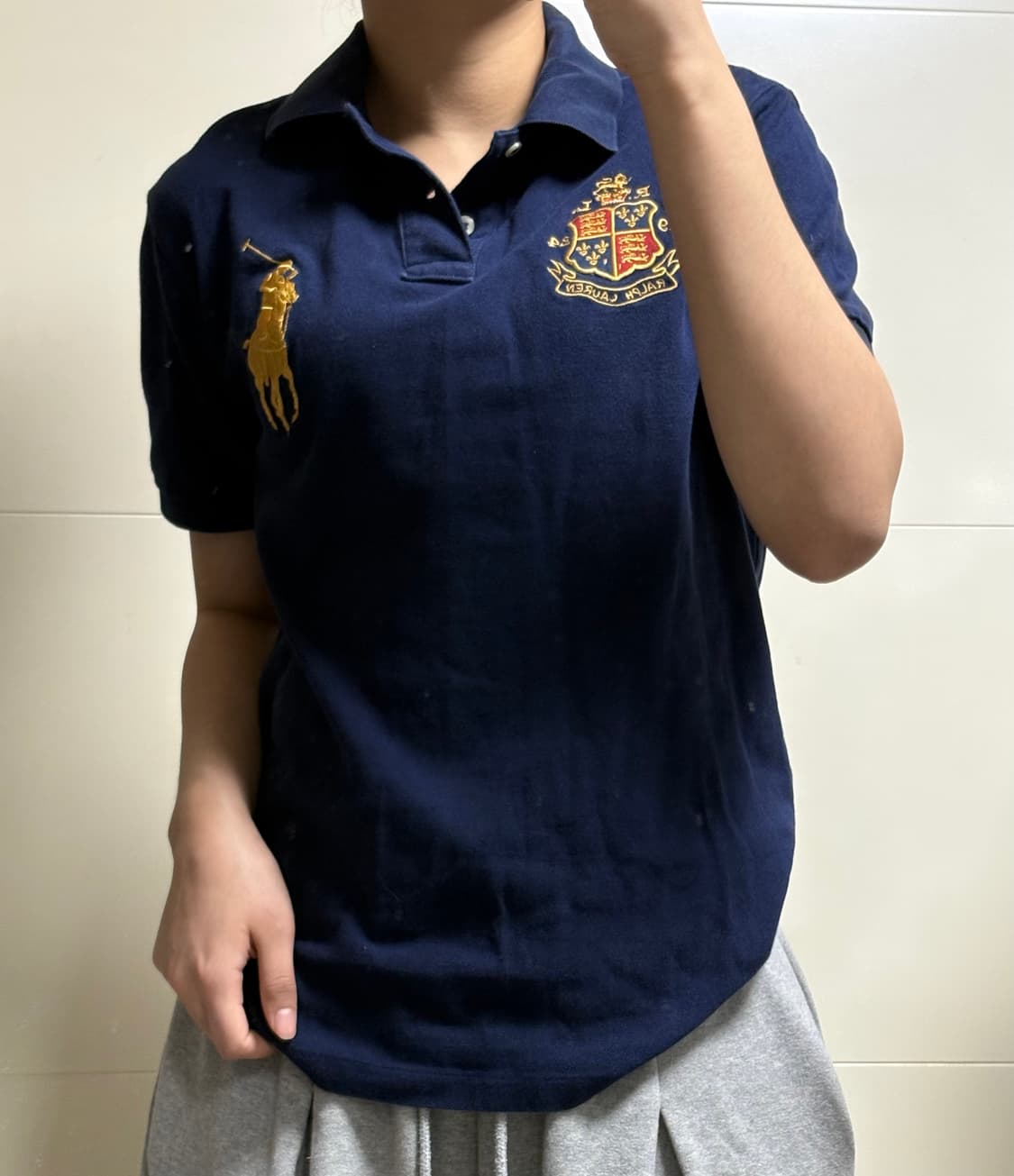 폴로 랄프로렌 빅포니 네이비 카라티  상품이미지1