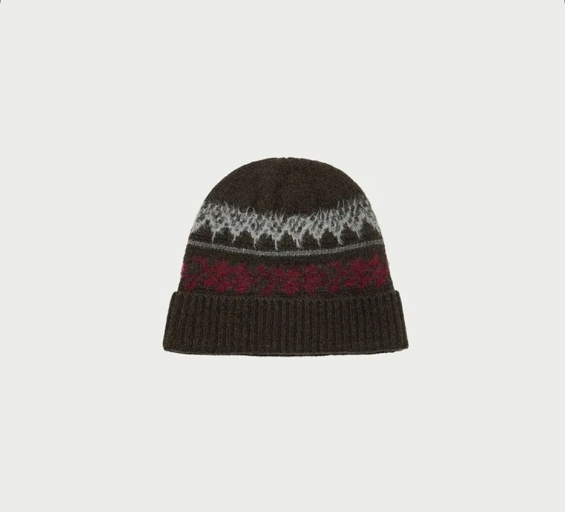 아모멘토 MOTIVE JACQUARD BEANIE 상품이미지1