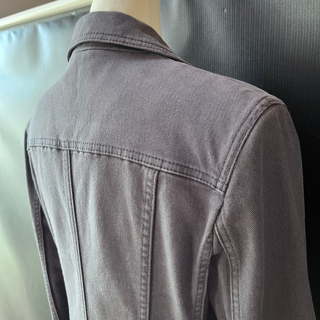 디올 06FW 존 갈리아노 부티크 데님 코트 Made in Italy 상품이미지9