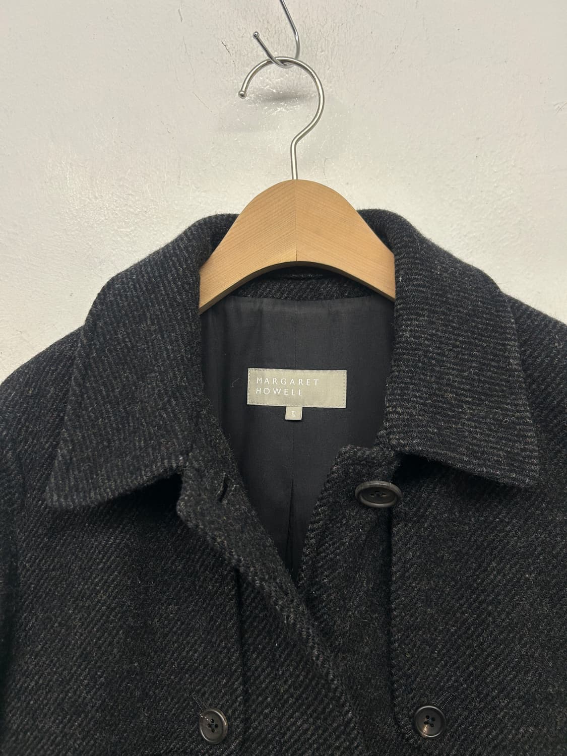 마가렛호웰 벨티드 울 코트 상품이미지3