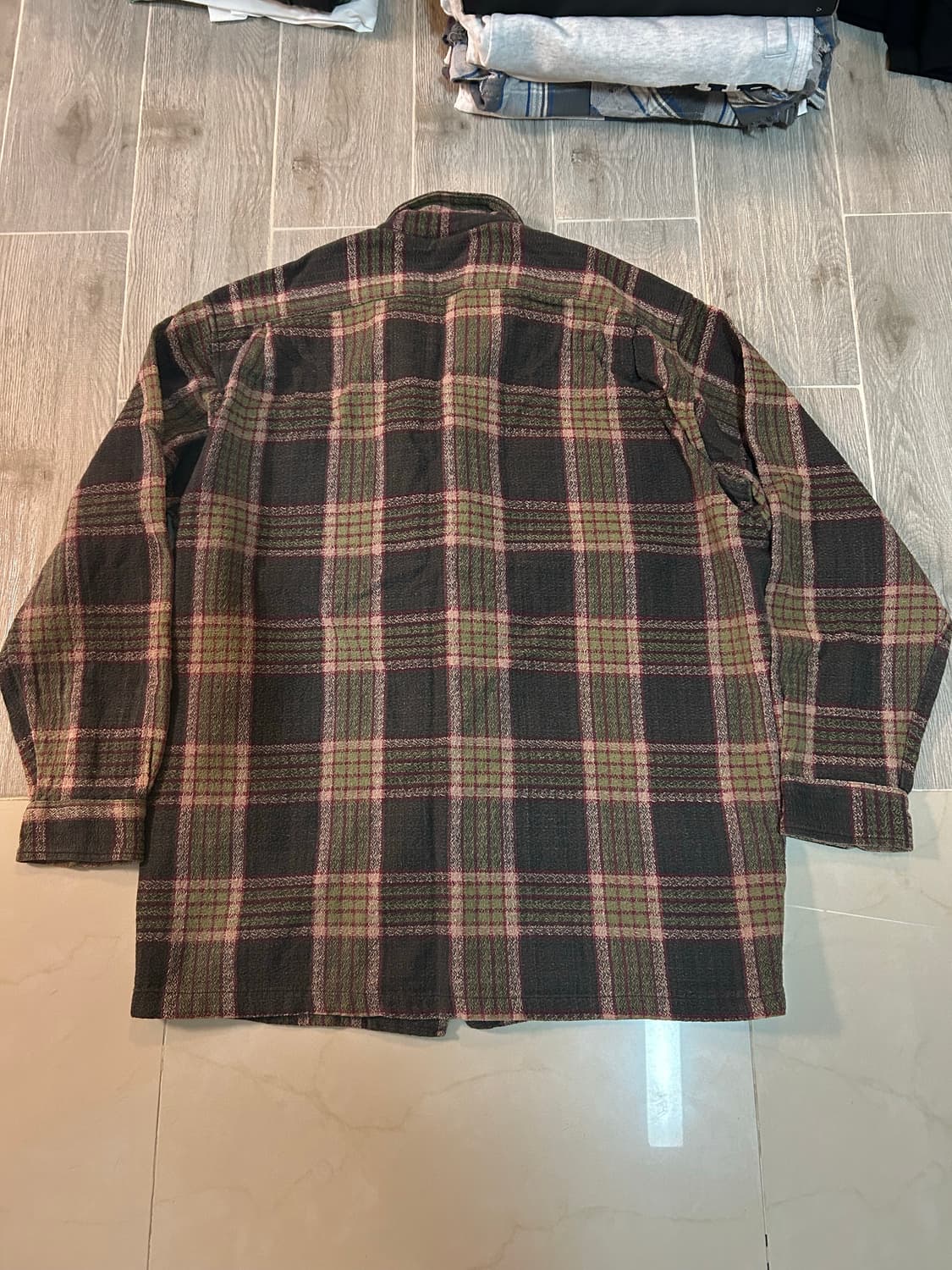 90s 스투시 크라운택 셔츠 m 상품이미지7