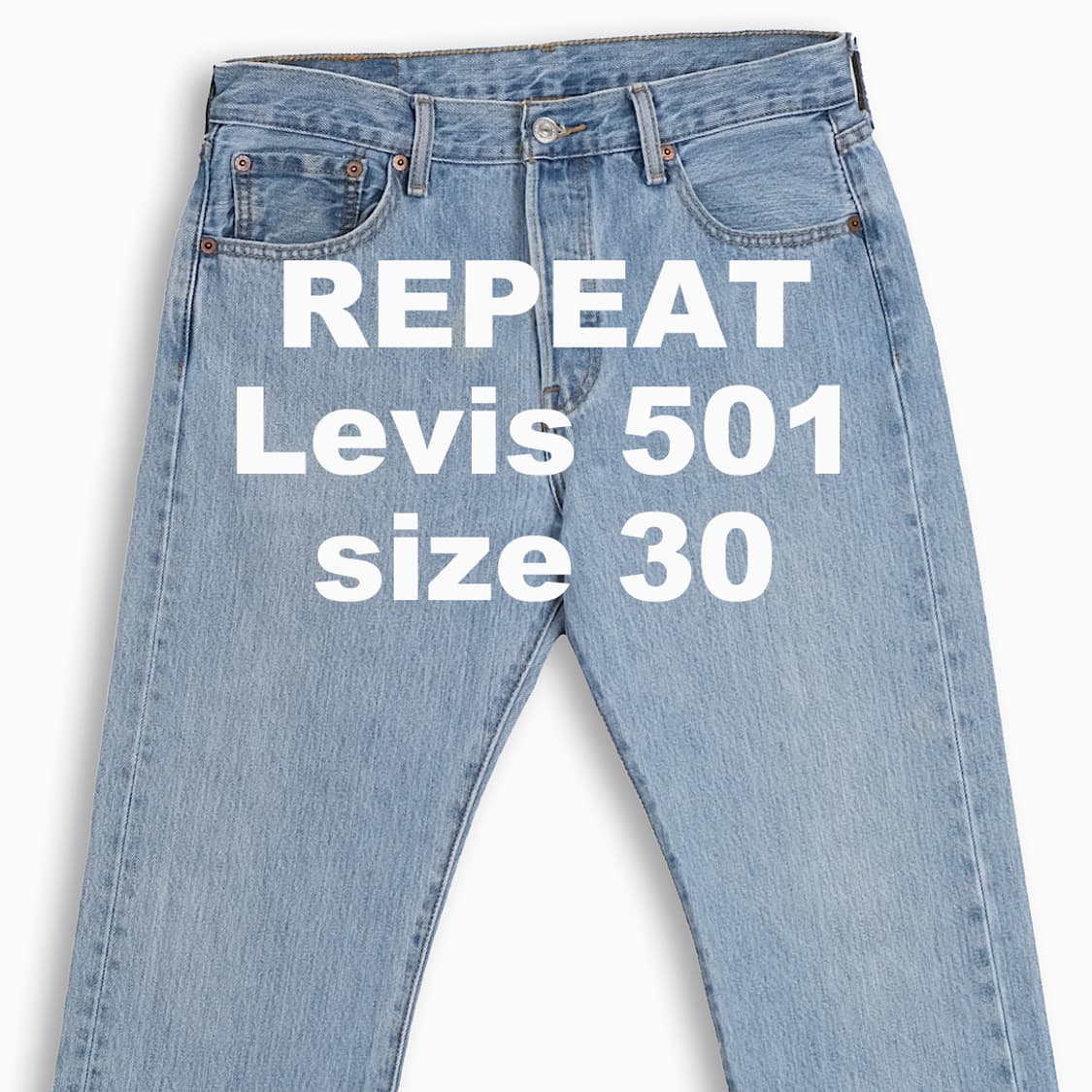 빈티지 리바이스 501 연청 30 인치 LV50130216 상품이미지1